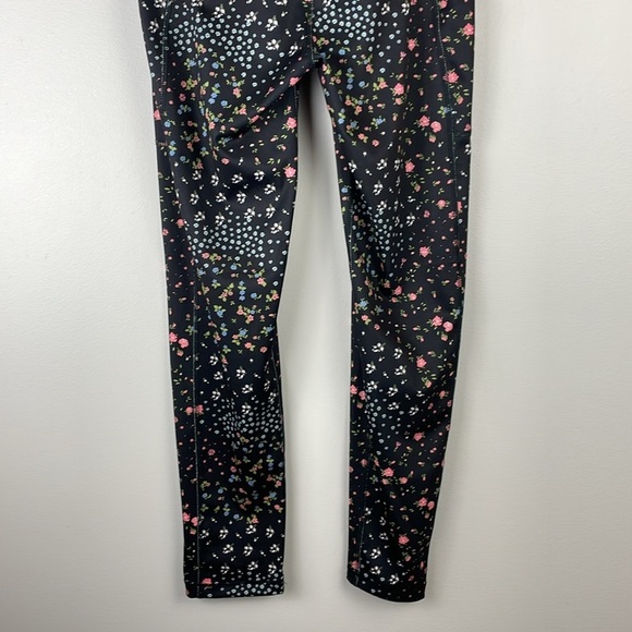 NWT Aeropostale Flex High Rise Ankle Legging SZ M Booty Enchancing Floral - Picture 8 of 11